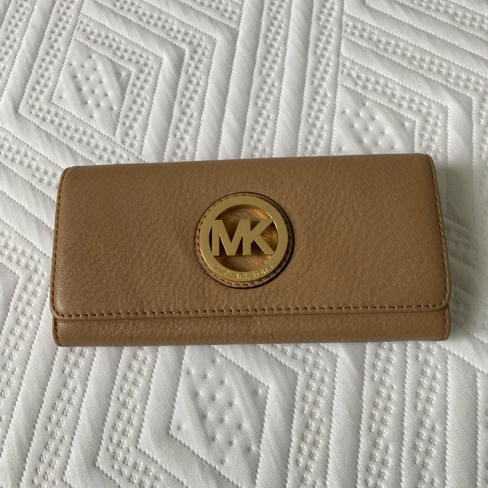 Michael Kors flap wallet
